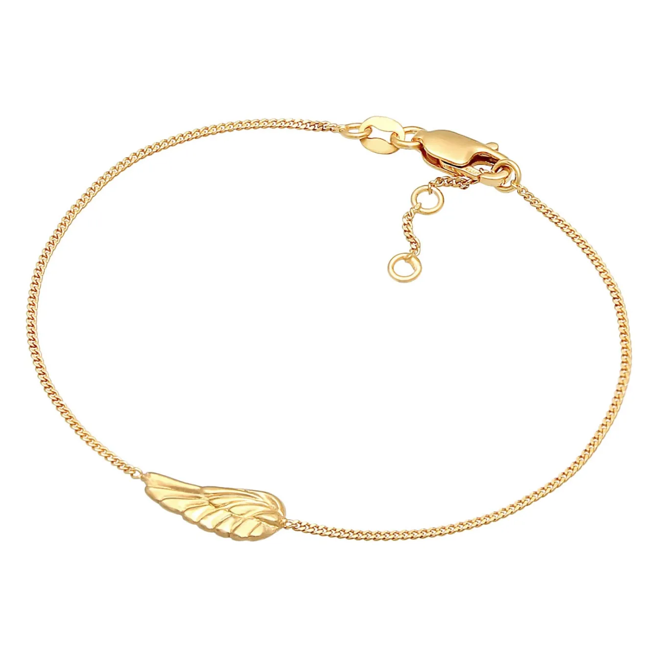 Elli "Armband Flügel< Armbänder|Echtgold