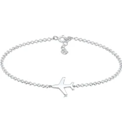 Elli "Armband Flugzeug< Silber|Roségold