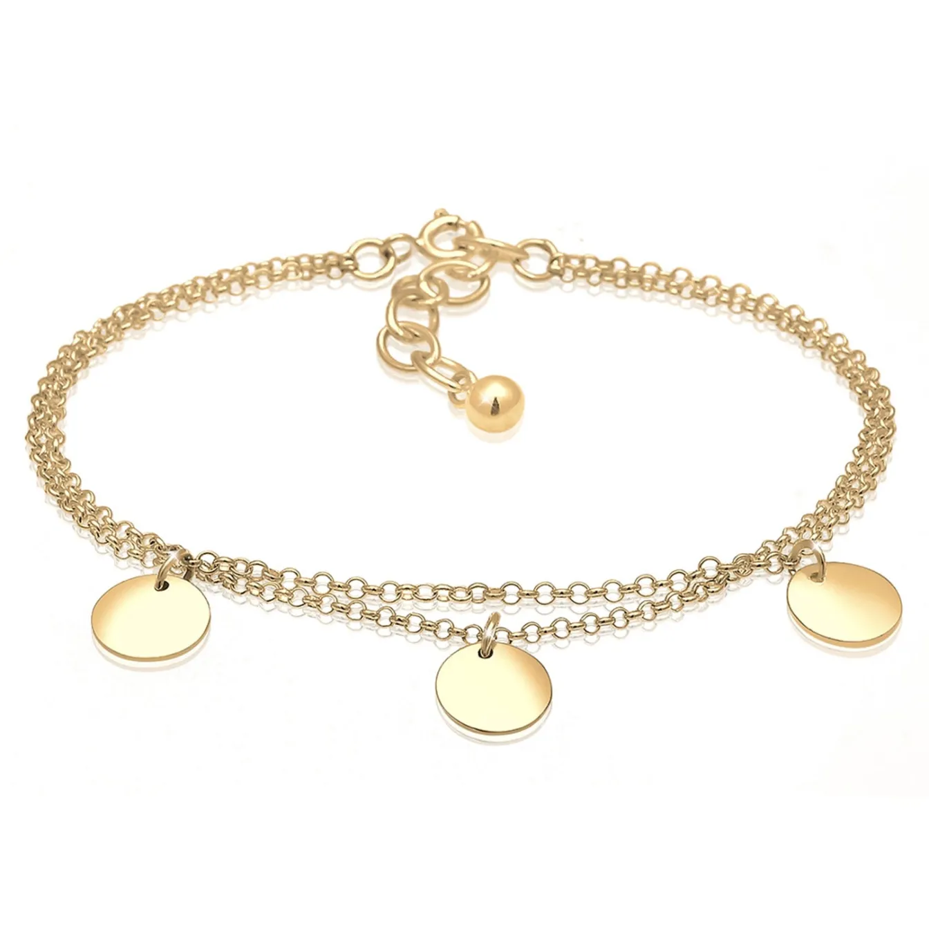Elli "Armband Geo< Silber|Roségold
