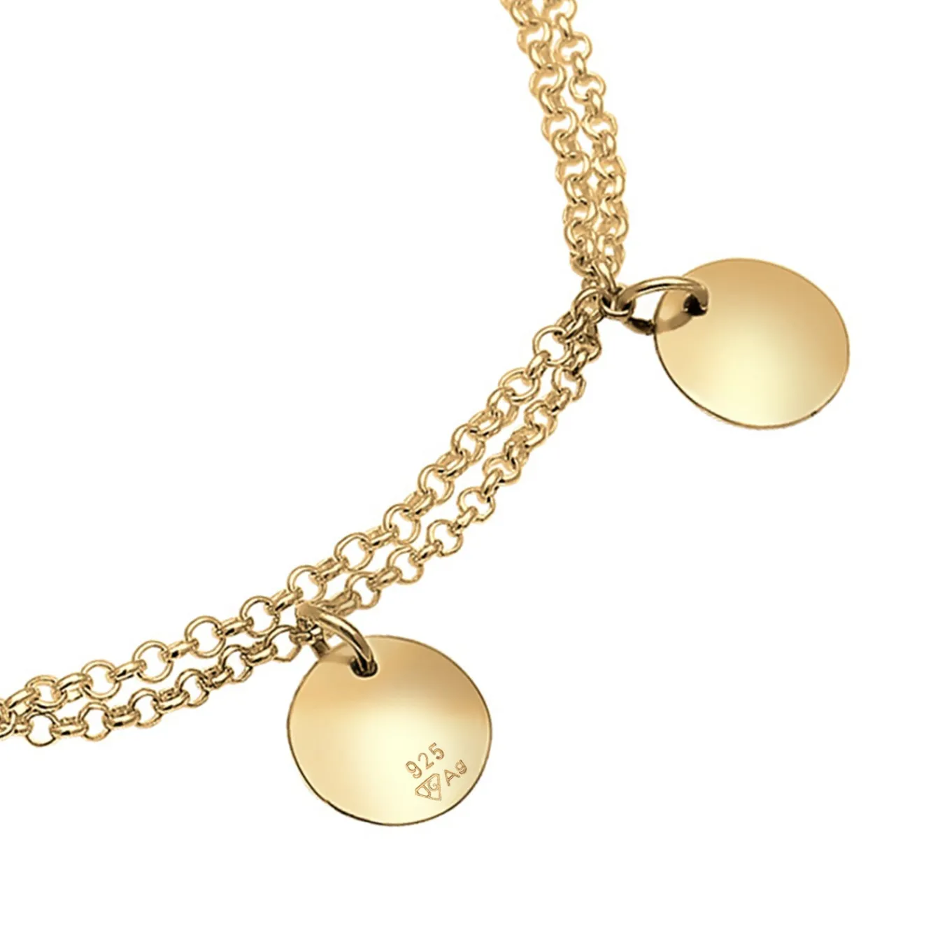 Elli "Armband Geo< Silber|Roségold
