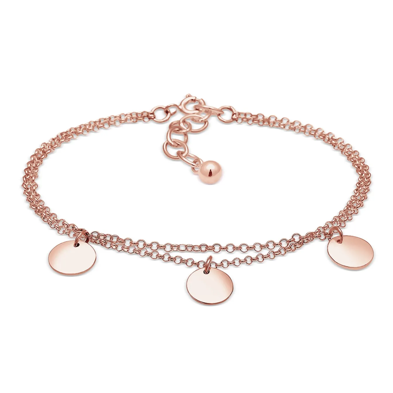 Elli "Armband Geo< Silber|Roségold