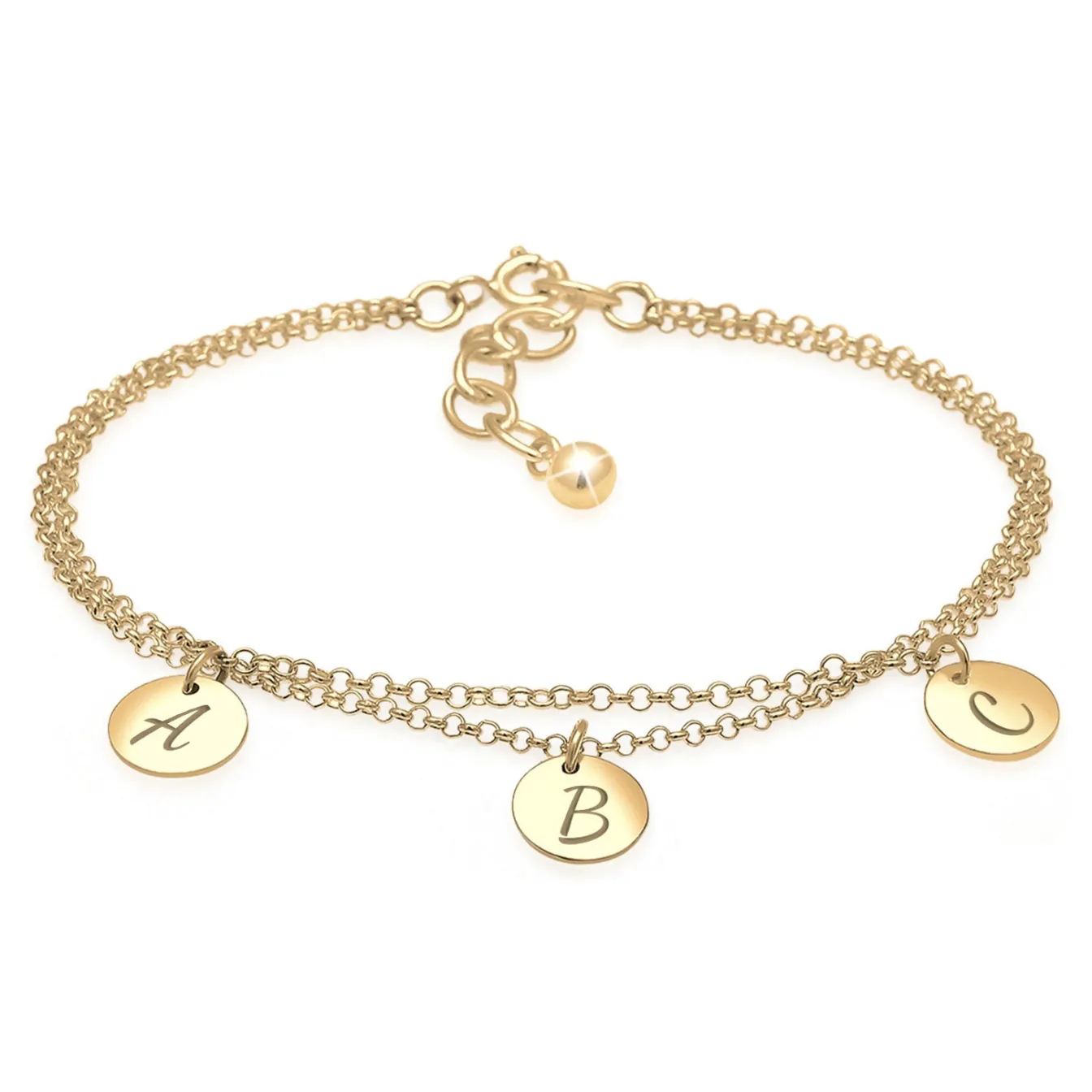 Elli "Armband Geo< Silber|Roségold