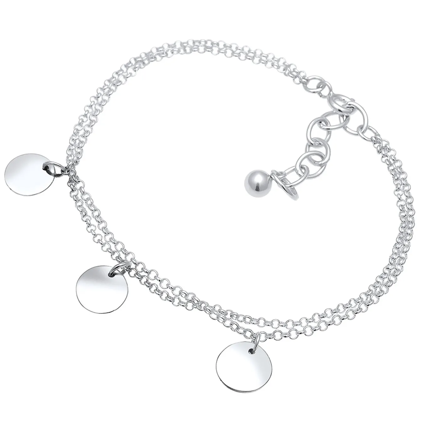 Elli "Armband Geo< Silber|Roségold
