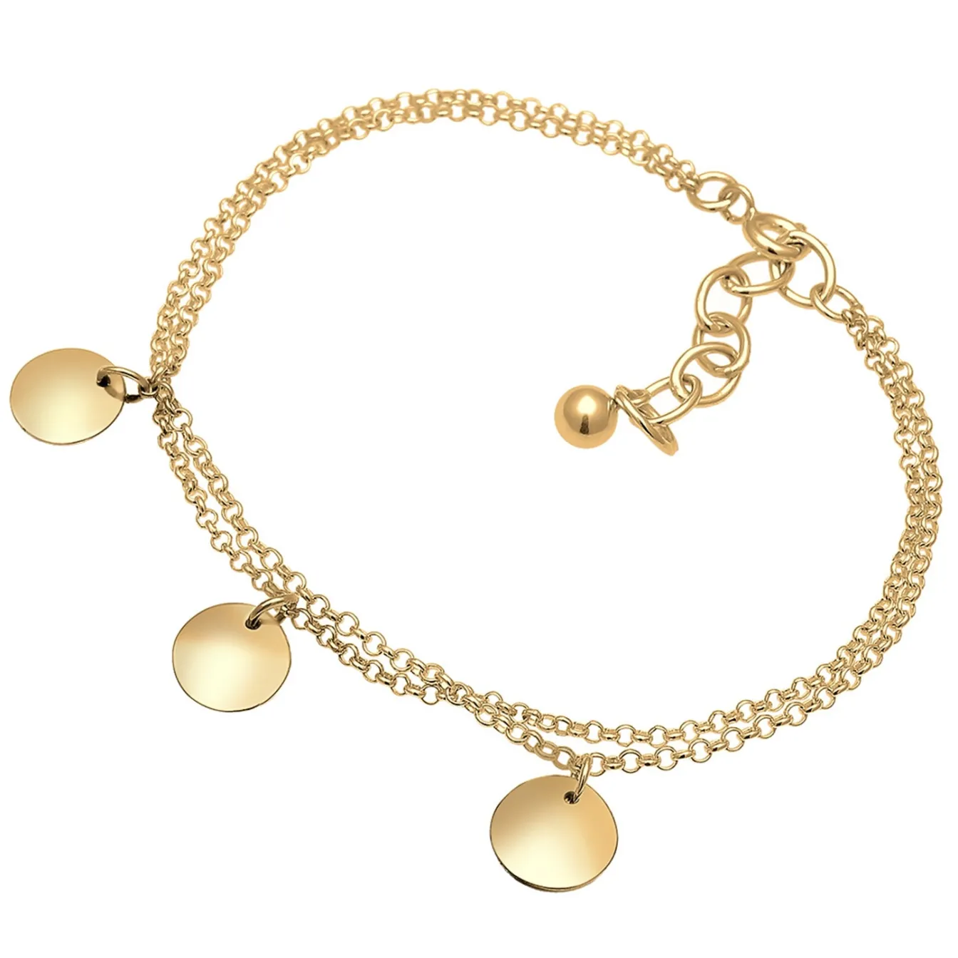 Elli "Armband Geo< Silber|Roségold