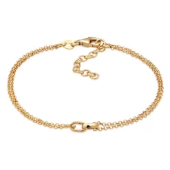 Elli "Armband Gliederelement< Vergoldet|Armbänder