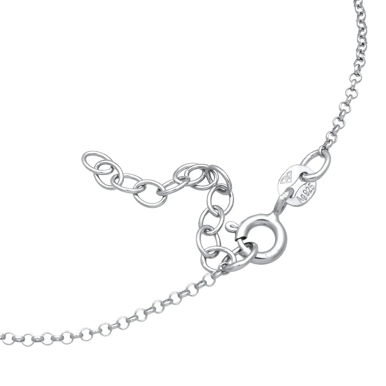 Elli "Armband Handchain | Kristall (Weiß)< Roségold|Armbänder