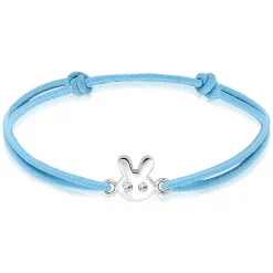 Elli "Armband Hase | Kristall (Weiß)<Kinder Kinderschmuck