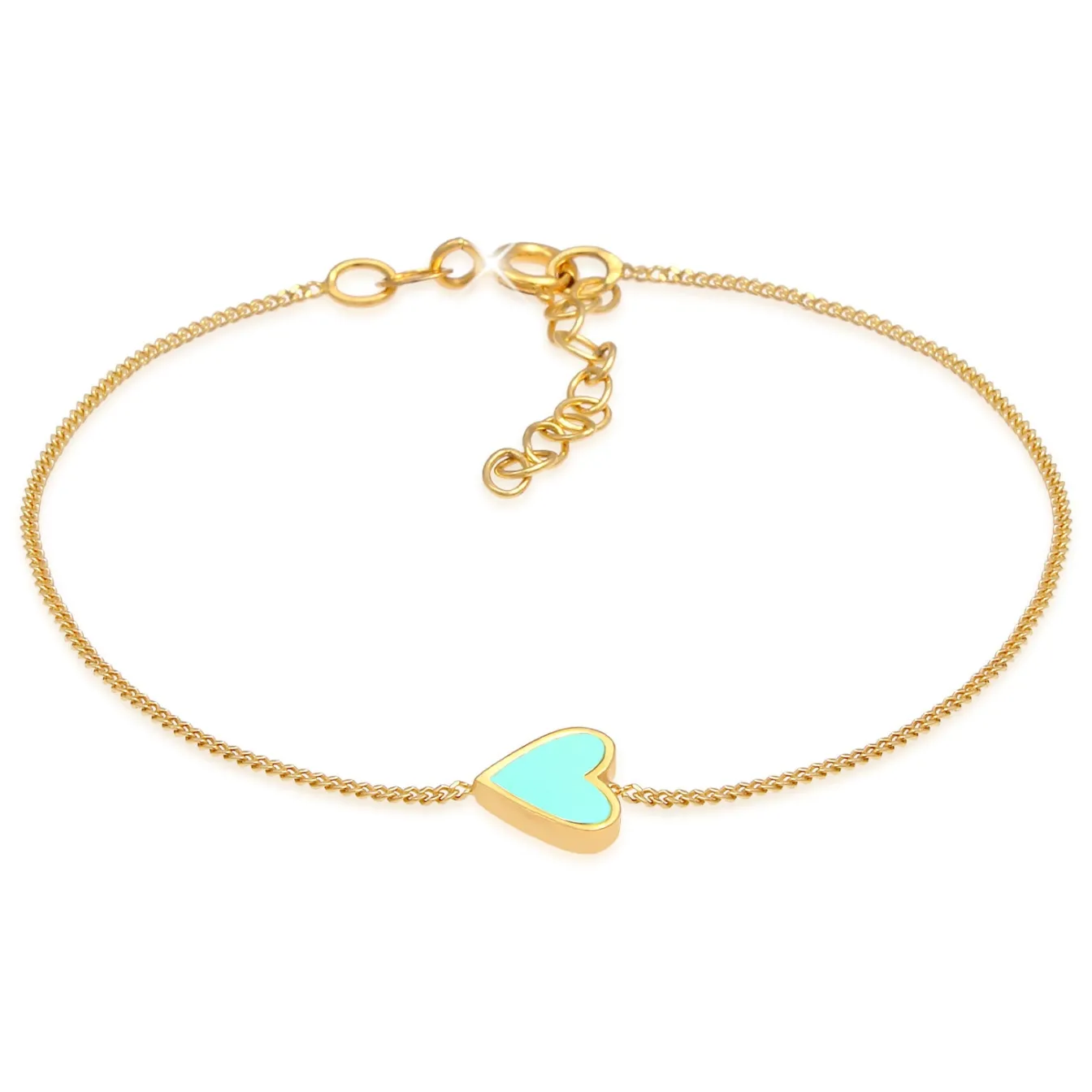 Elli "Armband Herz | Emaille< Symbol-schmuck|Herz-schmuck