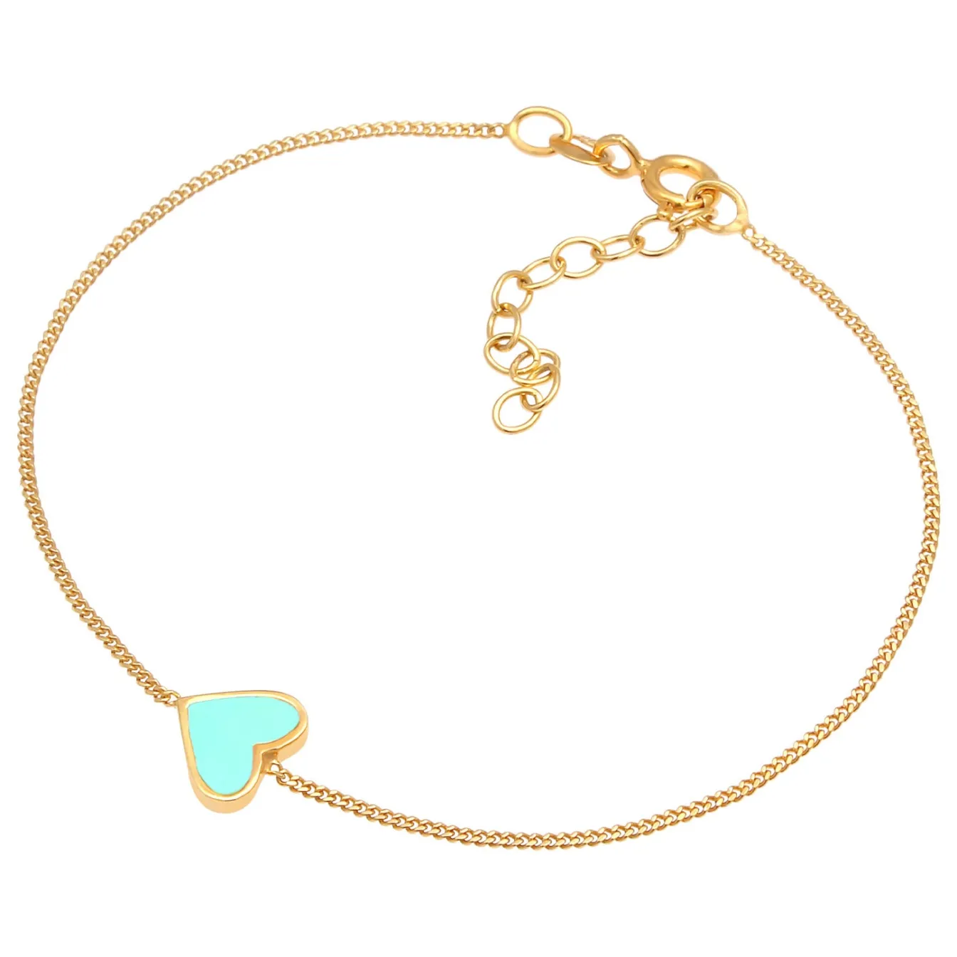 Elli "Armband Herz | Emaille< Symbol-schmuck|Herz-schmuck