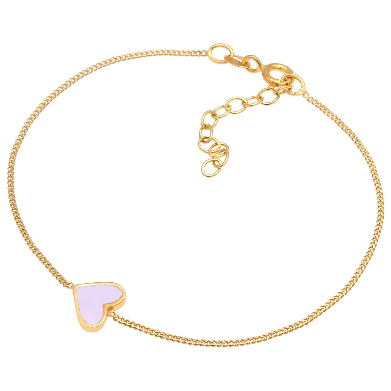 Elli "Armband Herz | Emaille< Symbol-schmuck|Herz-schmuck