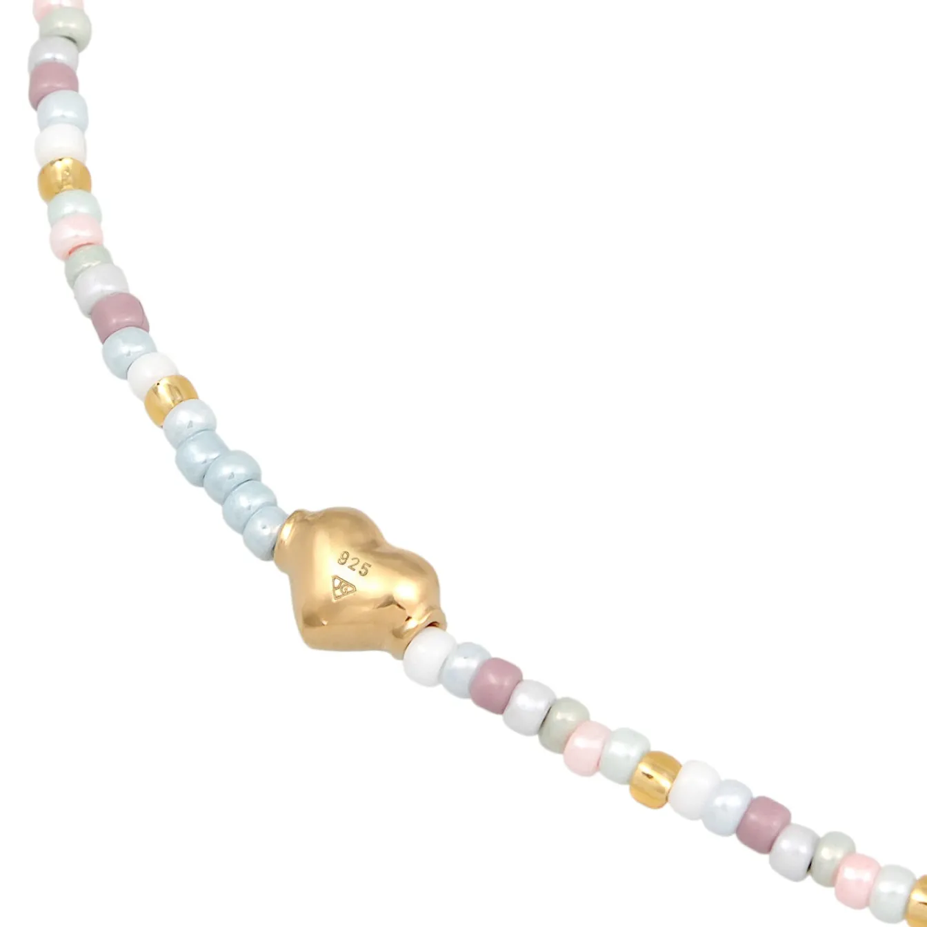Elli "Armband Herz Beads Bunt | Glasperlen< Perlen|Armbänder