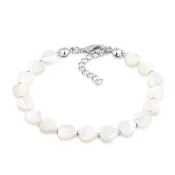 Elli "Armband Herzen | Muschel< Symbol-schmuck|Herz-schmuck