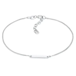 Elli "Armband ID Platte< Armbänder|Silber