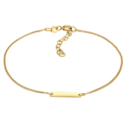 Elli "Armband ID Platte< Armbänder|Silber