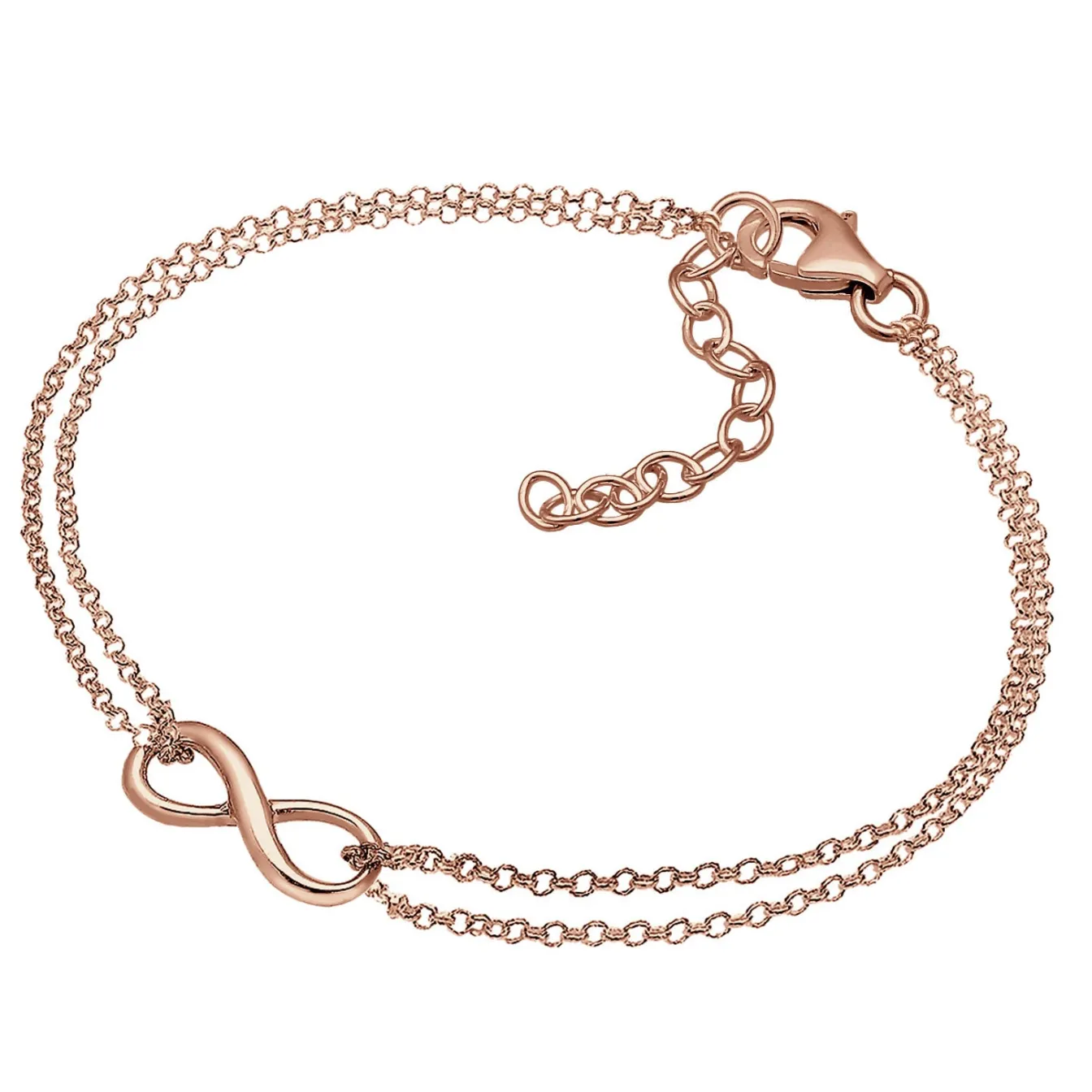 Elli "Armband Infinity< Roségold|Symbol-schmuck