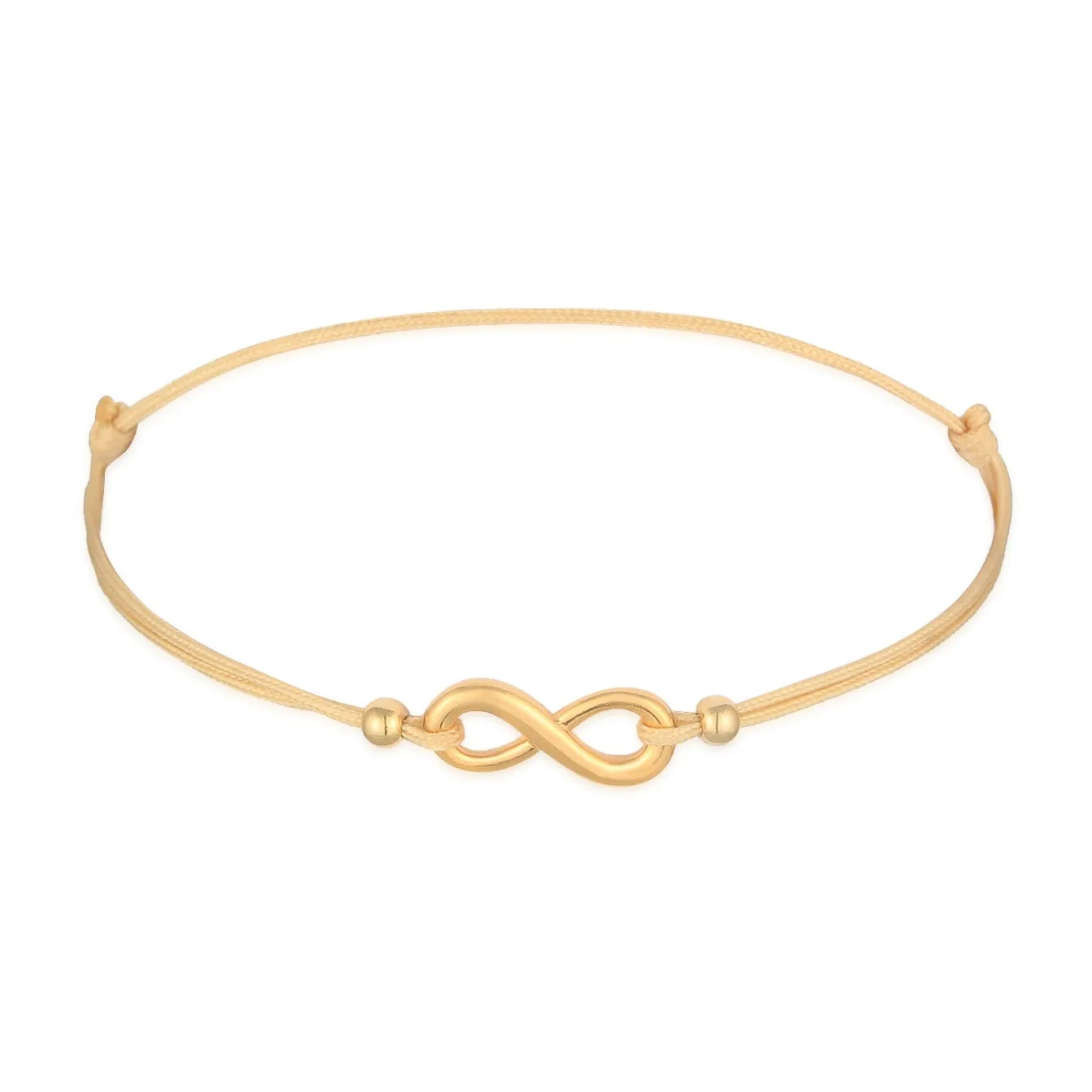 Elli "Armband Infinity | Nylon< Vergoldet|Symbol-schmuck