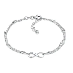 Elli "Armband Infinity Liebe< Symbol-schmuck|Herz-schmuck