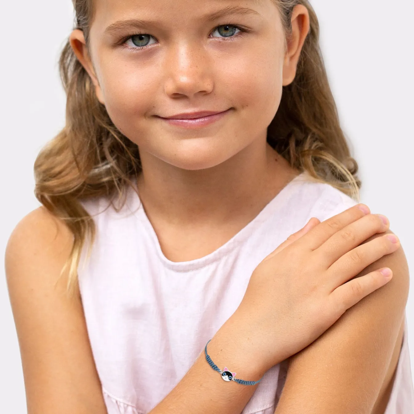 Elli "Armband Katze | Kristall ( )<Kinder Letzte Chance|Kinderschmuck