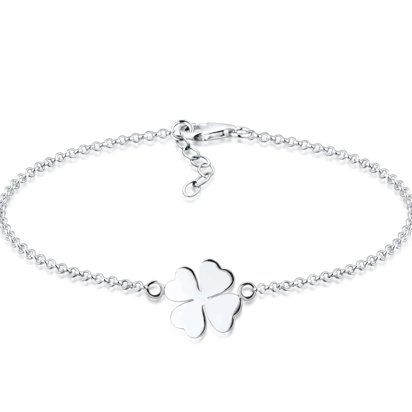 Elli "Armband Kleeblatt< Roségold|Symbol-schmuck