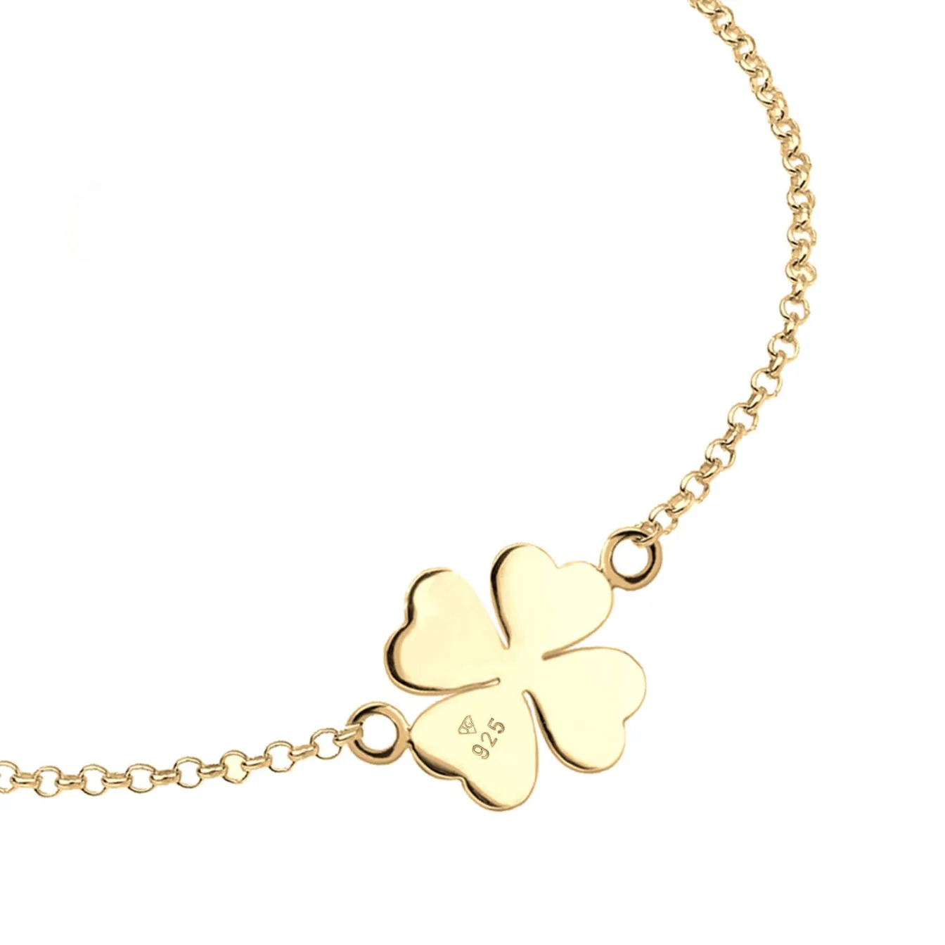 Elli "Armband Kleeblatt< Roségold|Symbol-schmuck