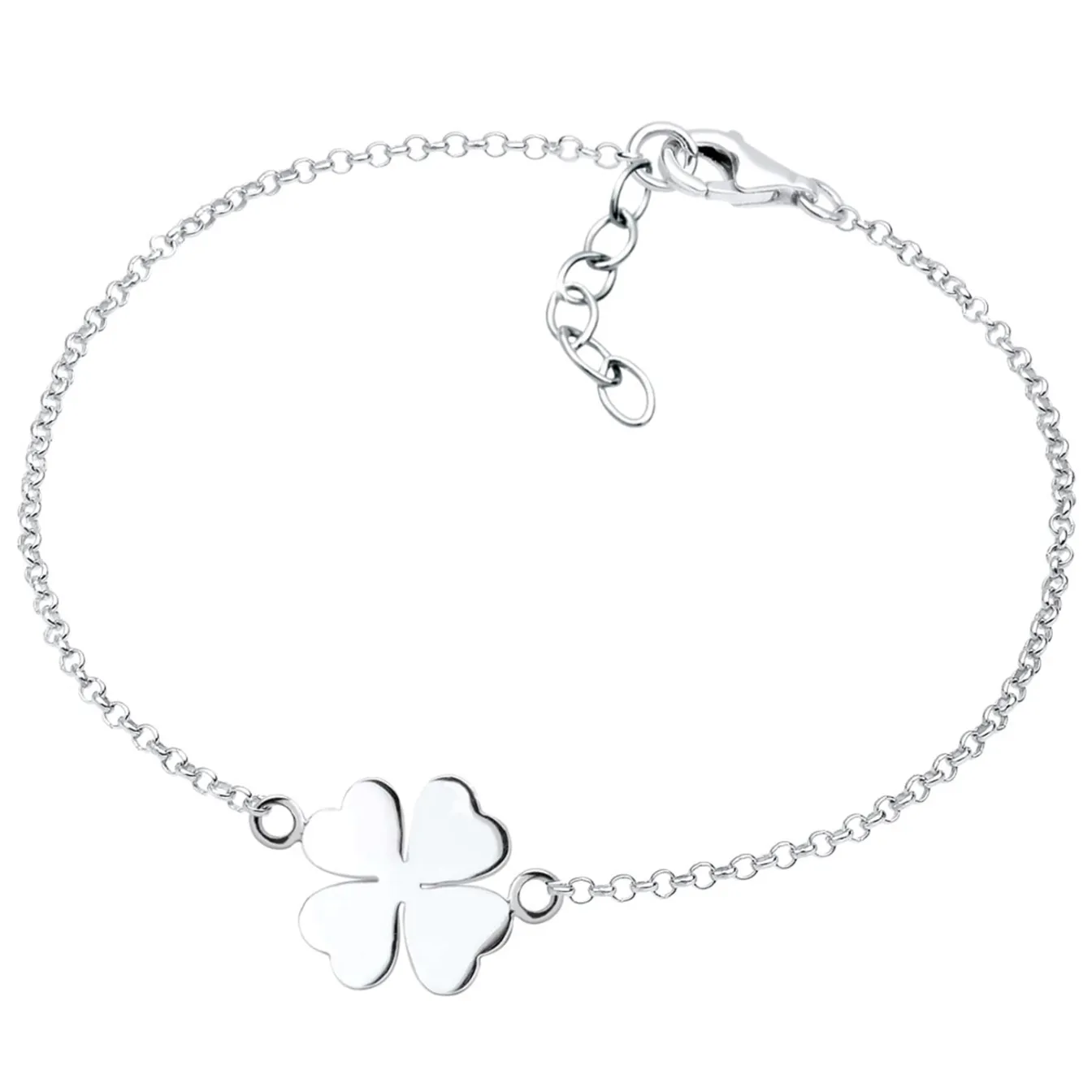 Elli "Armband Kleeblatt< Roségold|Symbol-schmuck