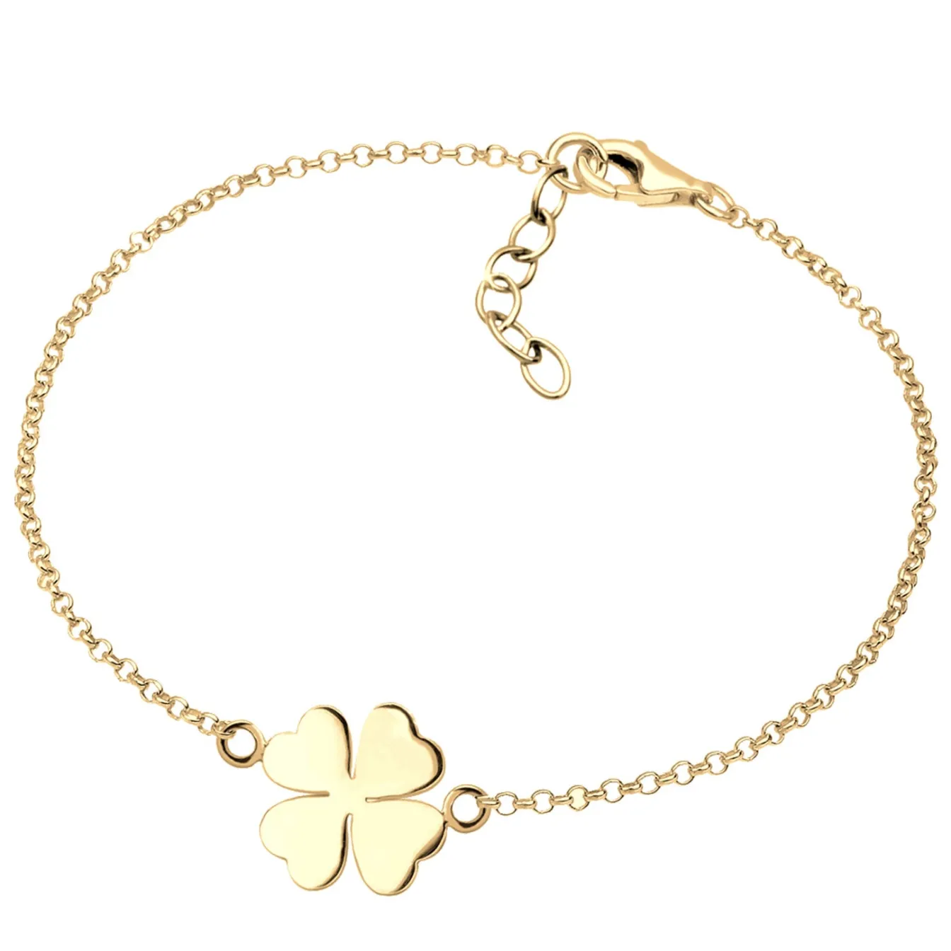Elli "Armband Kleeblatt< Roségold|Symbol-schmuck