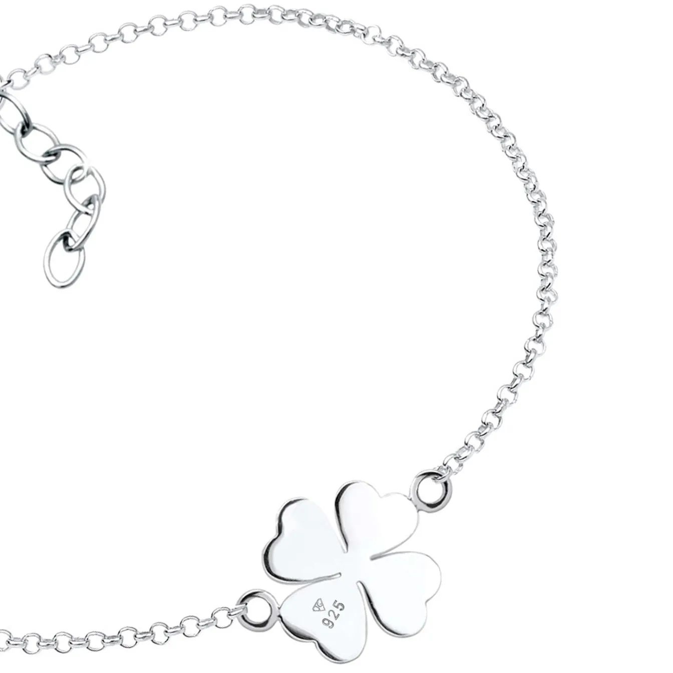 Elli "Armband Kleeblatt< Roségold|Symbol-schmuck