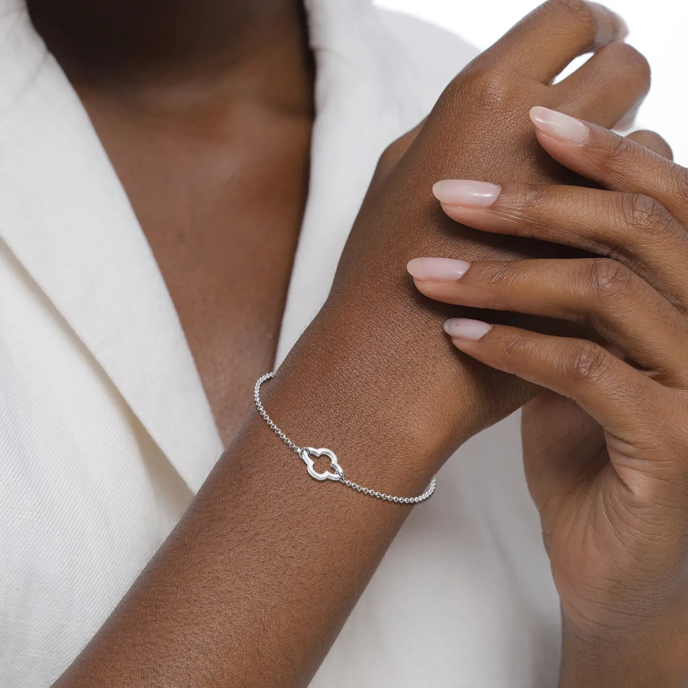 Elli "Armband Kleeblatt< Roségold|Symbol-schmuck