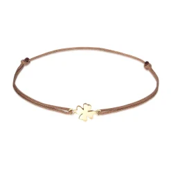 Elli "Armband Kleeblatt | Nylon< Symbol-schmuck|Armbänder