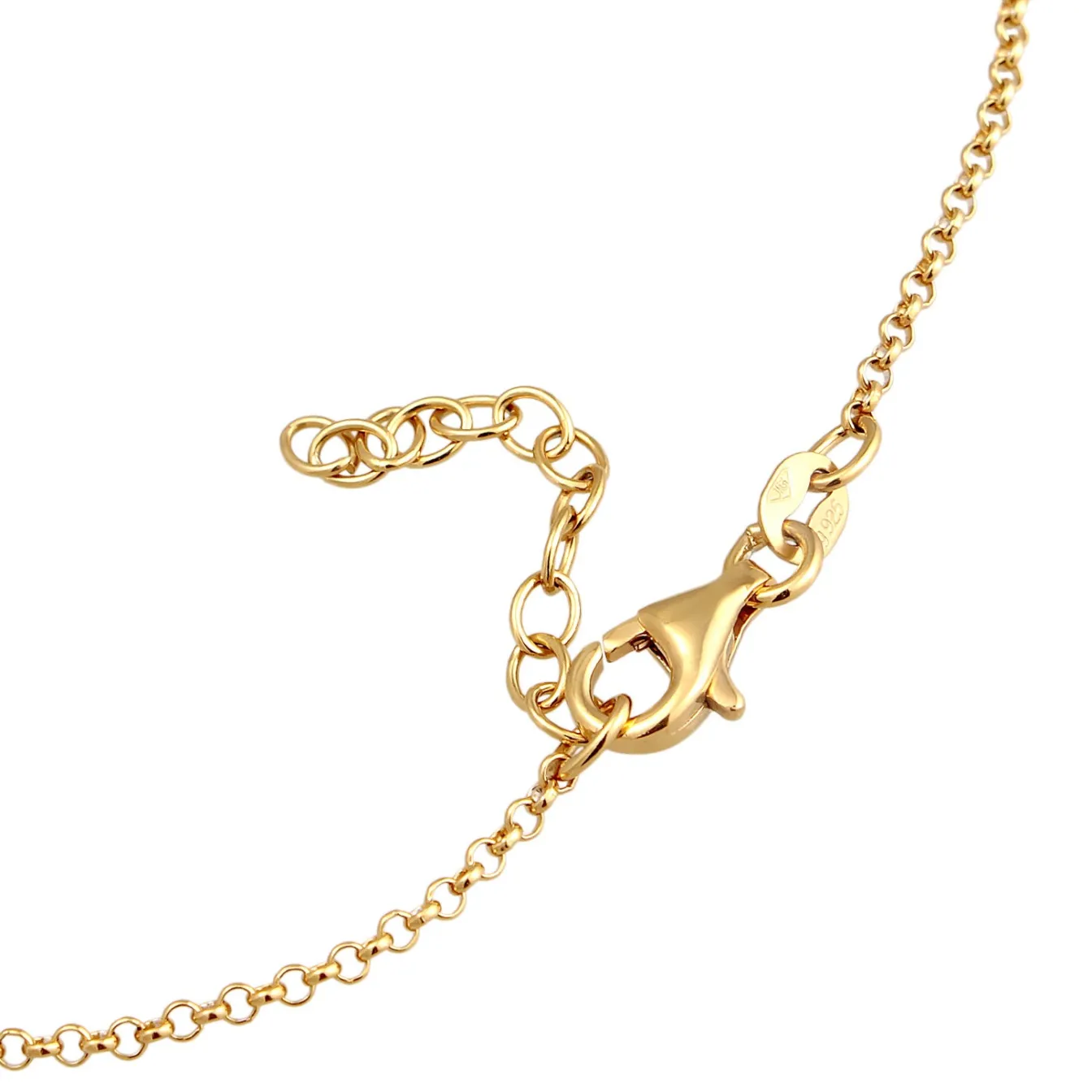 Elli "Armband Kleeblatt Symbol< Vergoldet|Symbol-schmuck