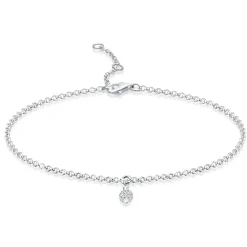 Elli "Armband Kugel | Kristall (Weiß)< Roségold|Armbänder