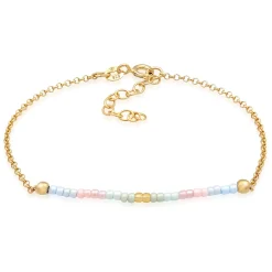 Elli "Armband Kugeln Pastell< Silber|Armbänder