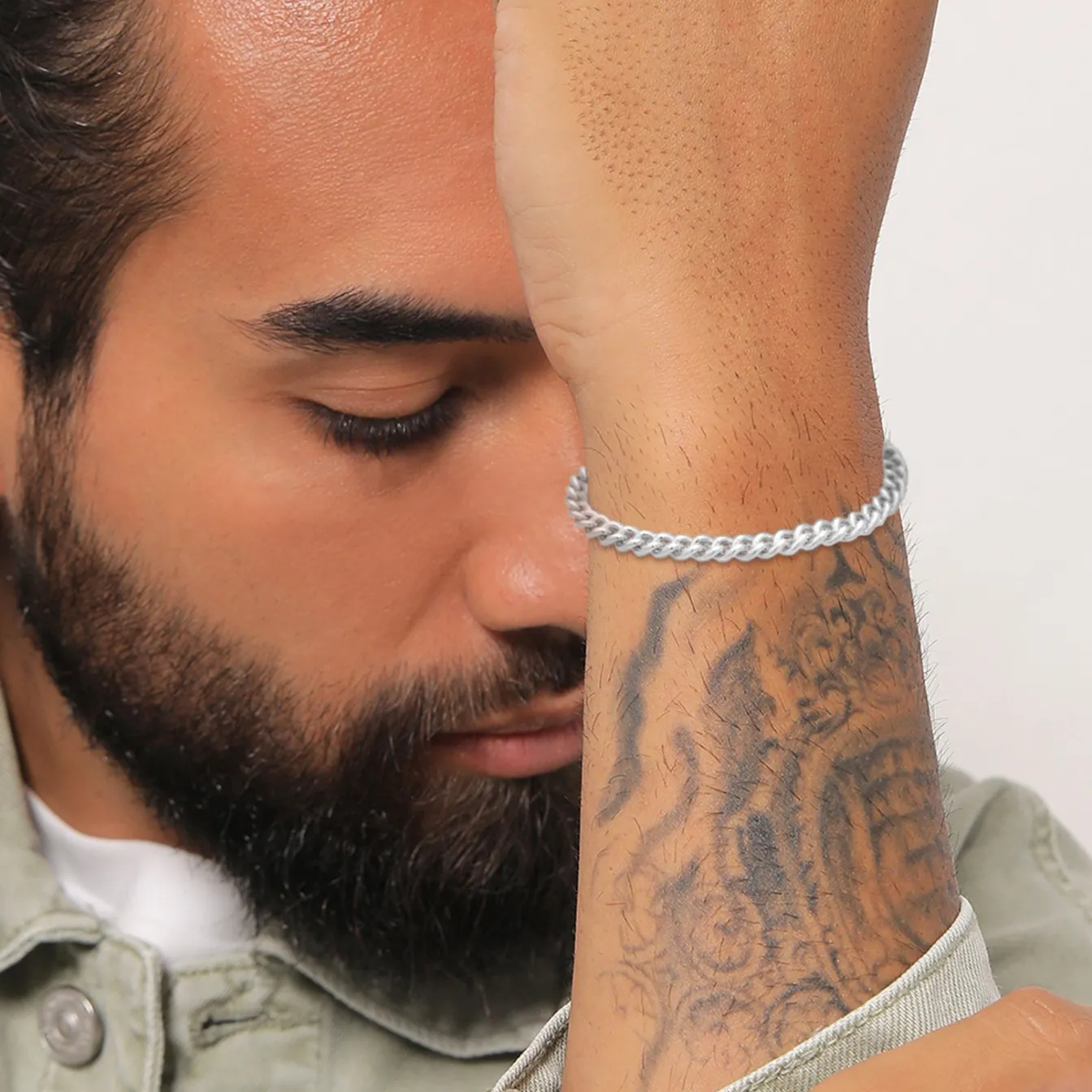 Elli "Armband Massiv< Armbänder|Silber