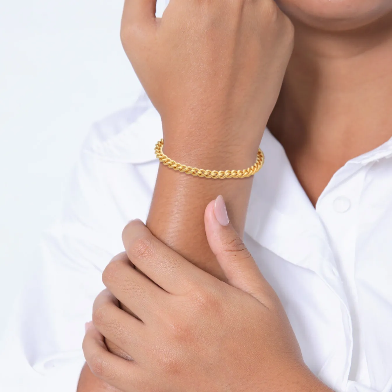 Elli "Armband Massiv< Armbänder|Silber