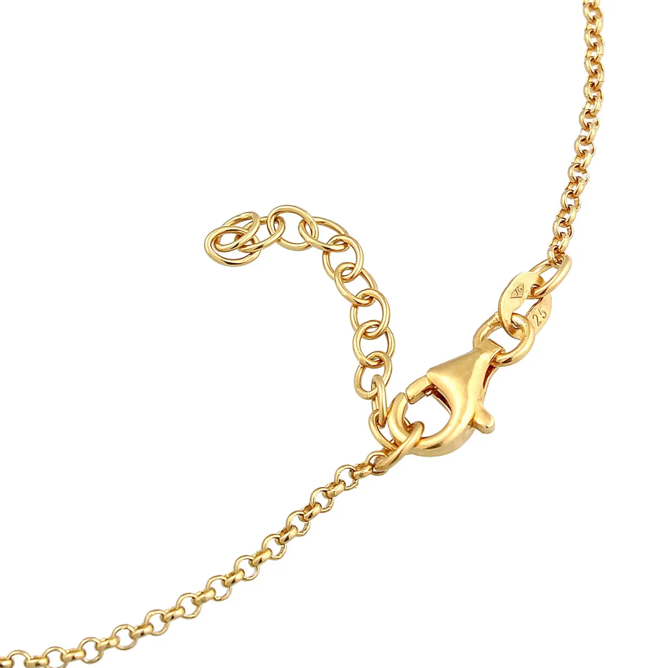 Elli "Armband Mond | Mondstein (Weiß)< Symbol-schmuck|Fußschmuck