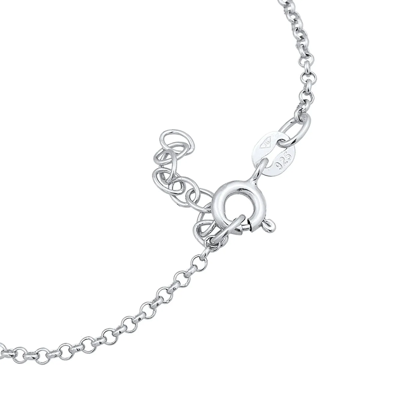 Elli "Armband Mond Stern | Kristall (Weiß)<Kinder Symbol-schmuck|Kinderschmuck