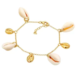 Elli "Armband Muschel< Armbänder|Vergoldet