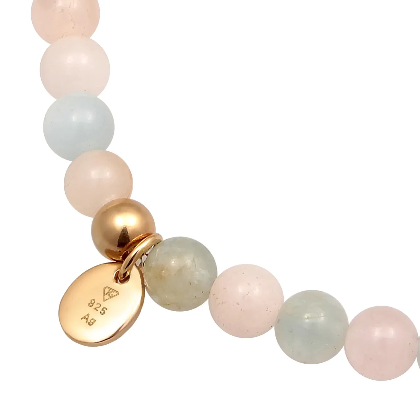 Elli "Armband Nazar Beads | Synth. Opal< Vergoldet|Symbol-schmuck