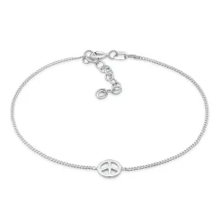 Elli "Armband Peace< Silber|Armbänder