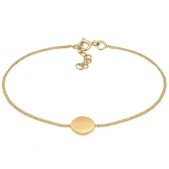 Elli "Armband Plättchen< Armbänder|Silber