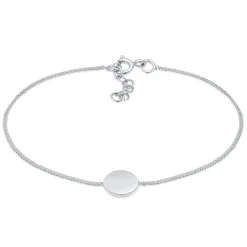 Elli "Armband Plättchen< Armbänder|Silber