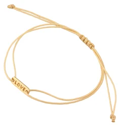 Elli "Armband "LOVE" | Nylon< Vergoldet|Armbänder
