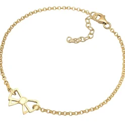 Elli "Armband Schleife< Vergoldet|Symbol-schmuck