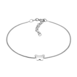 Elli "Armband Schmetterling< Armbänder|Silber