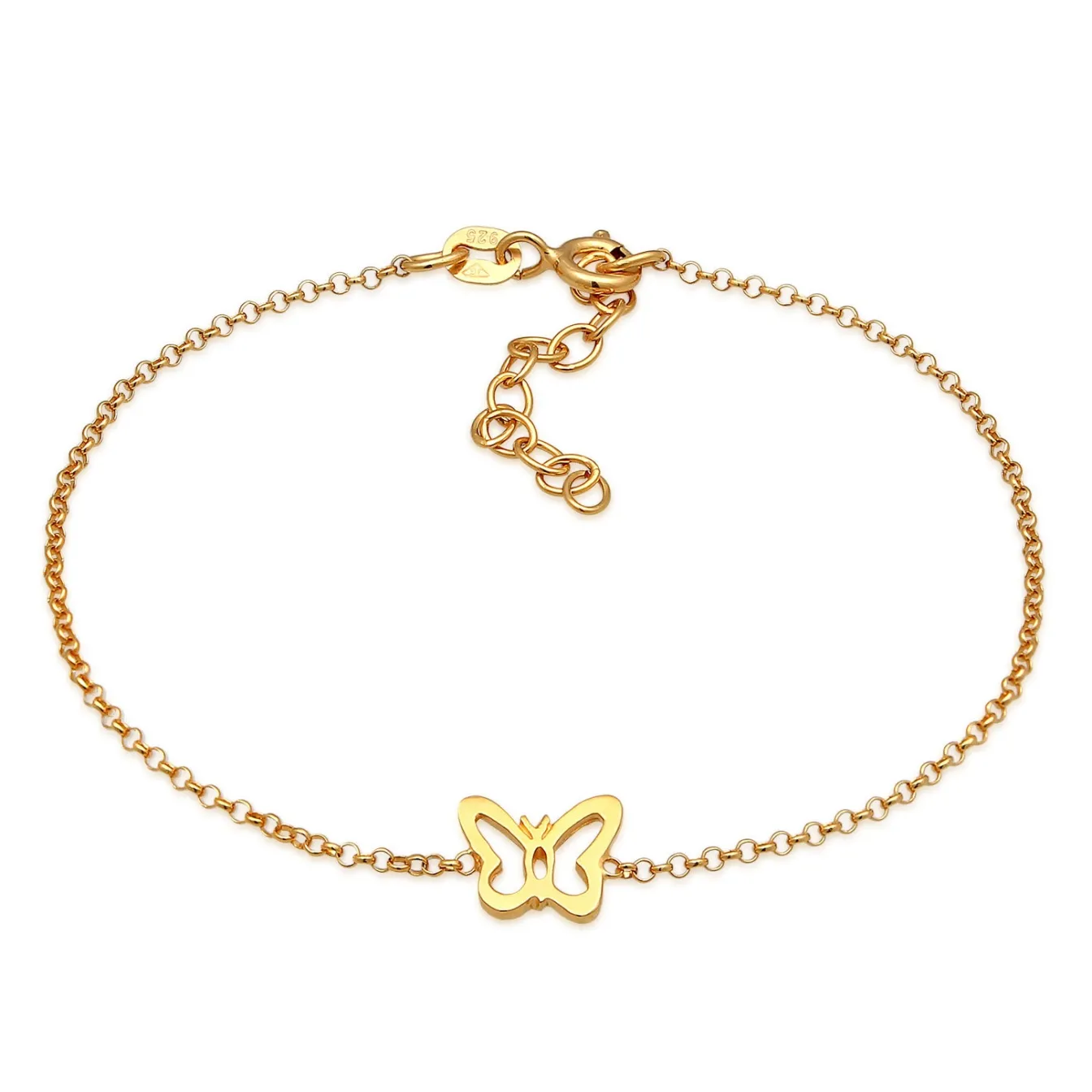 Elli "Armband Schmetterling< Armbänder|Vergoldet