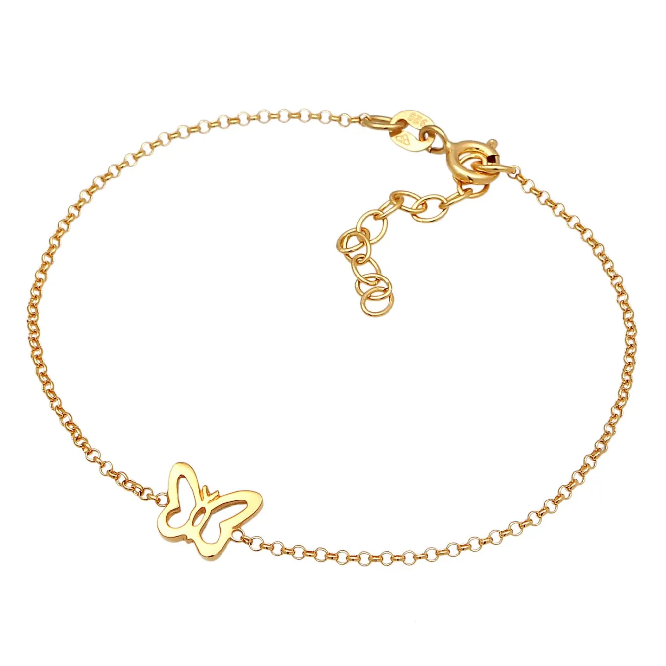 Elli "Armband Schmetterling< Armbänder|Vergoldet