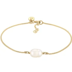 Elli "Armband Silikon Ball | Süßwasserzuchtperle< Perlen|Armbänder