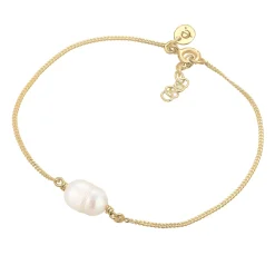 Elli "Armband Silikon Ball | Süßwasserzuchtperle< Perlen|Armbänder