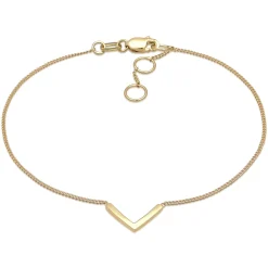 Elli "Armband V-Anhänger Geo< Personalisierter Schmuck|Armbänder