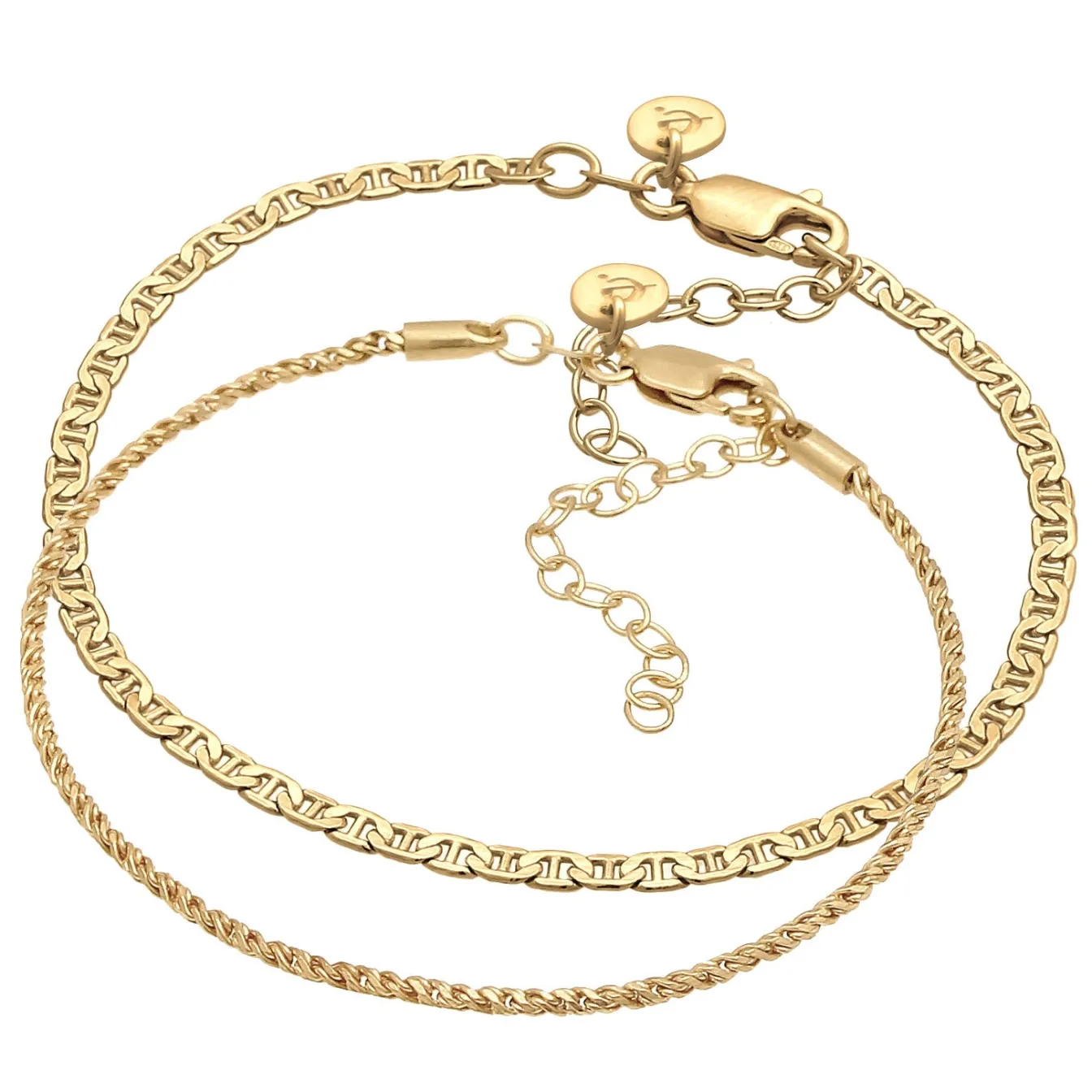 Elli "Armband-Set Basic< Armbänder|Silber